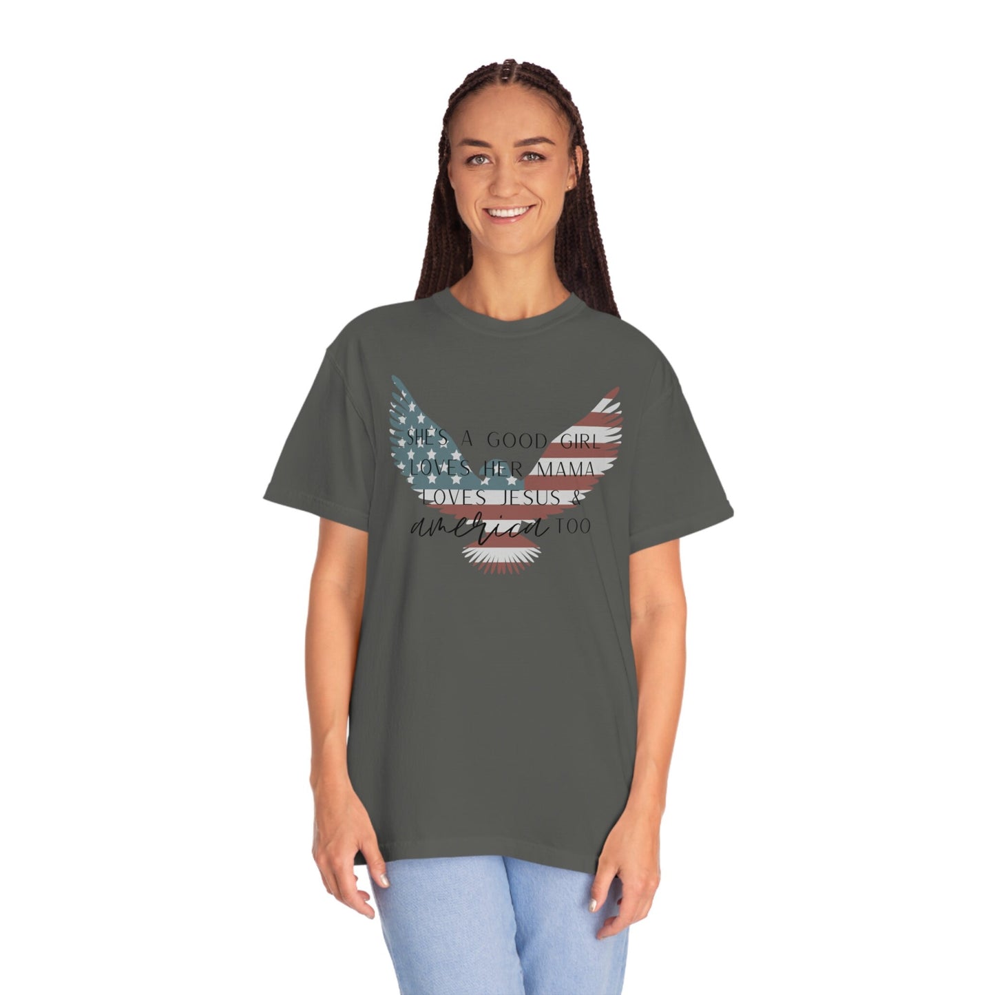 4 of July, Independence day, Unisex Garment-Dyed T-shirt
