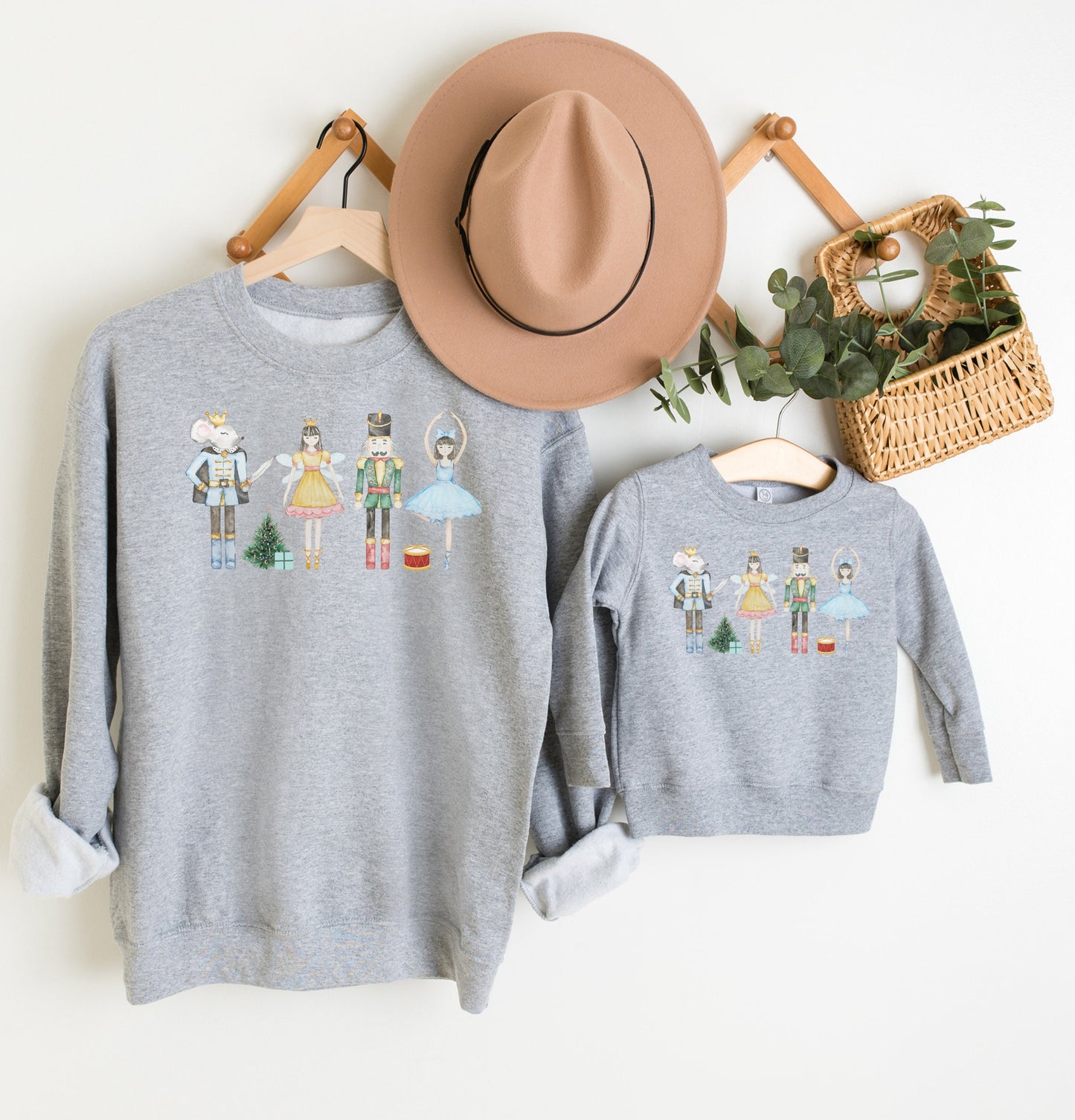 Christmas Nutcracker Sweatshirt, Toddler Sweatshirt, Nutcracker Shirt, Mommy and Me Christmas Shirt, Toddler Shirt, Mom Toddler Sweaters