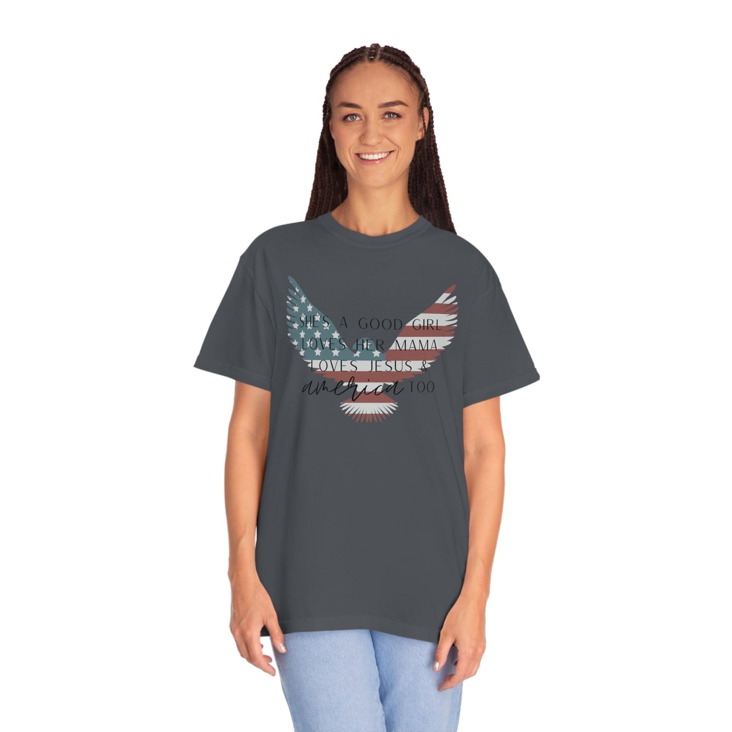 4 of July, Independence day, Unisex Garment-Dyed T-shirt