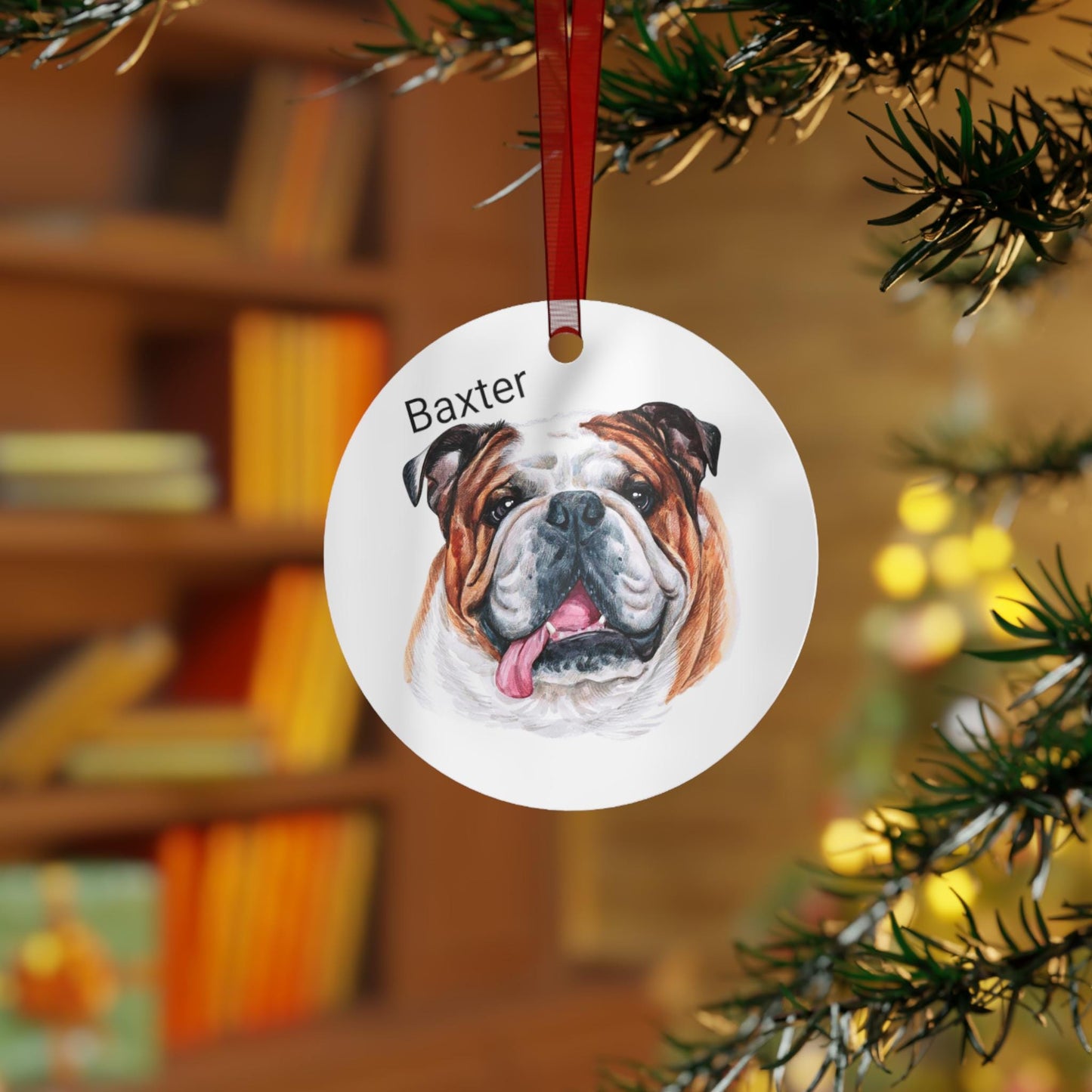 Dog Breed Ornament, Metal Ornaments