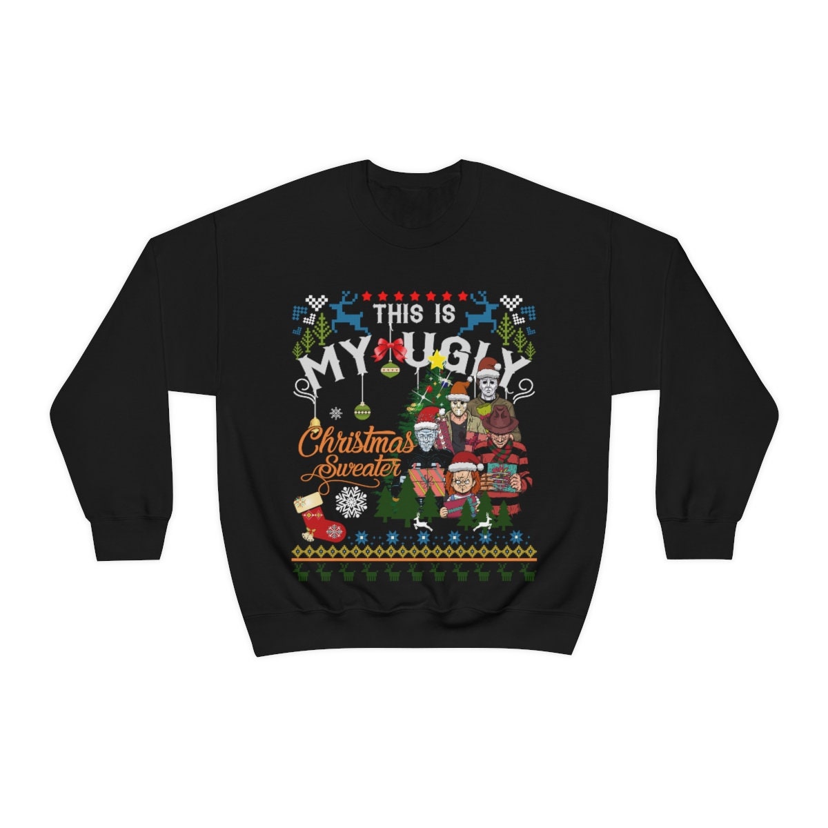 Ugly Sweater Unisex Heavy Blend Crewneck Sweatshirt