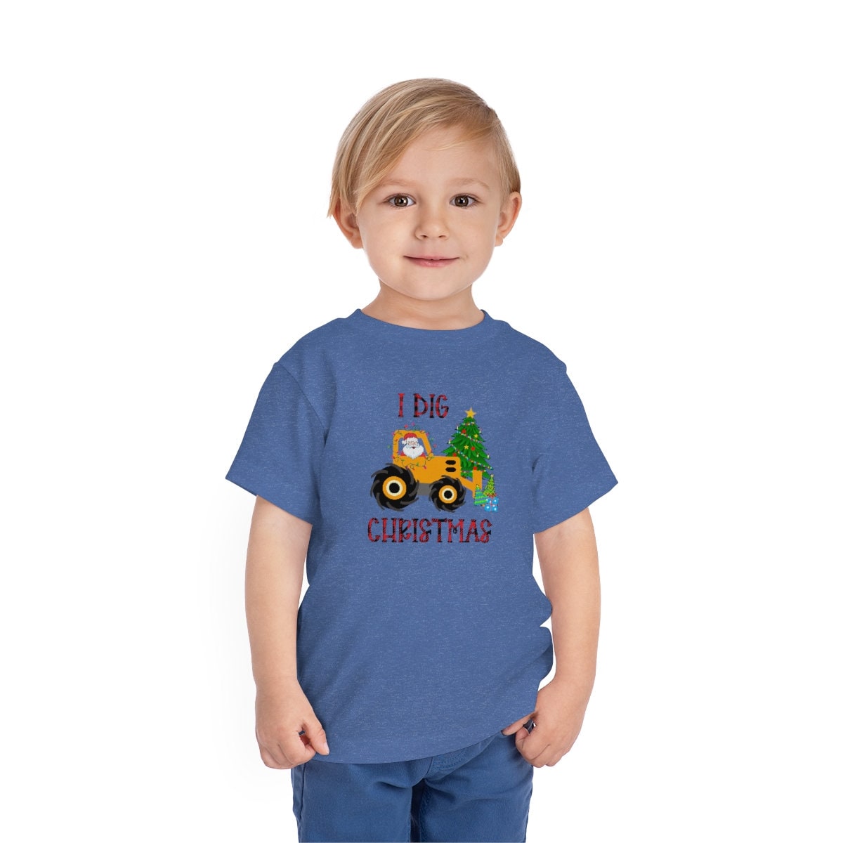 Santa, I dig Christmas Toddler Short Sleeve Tee