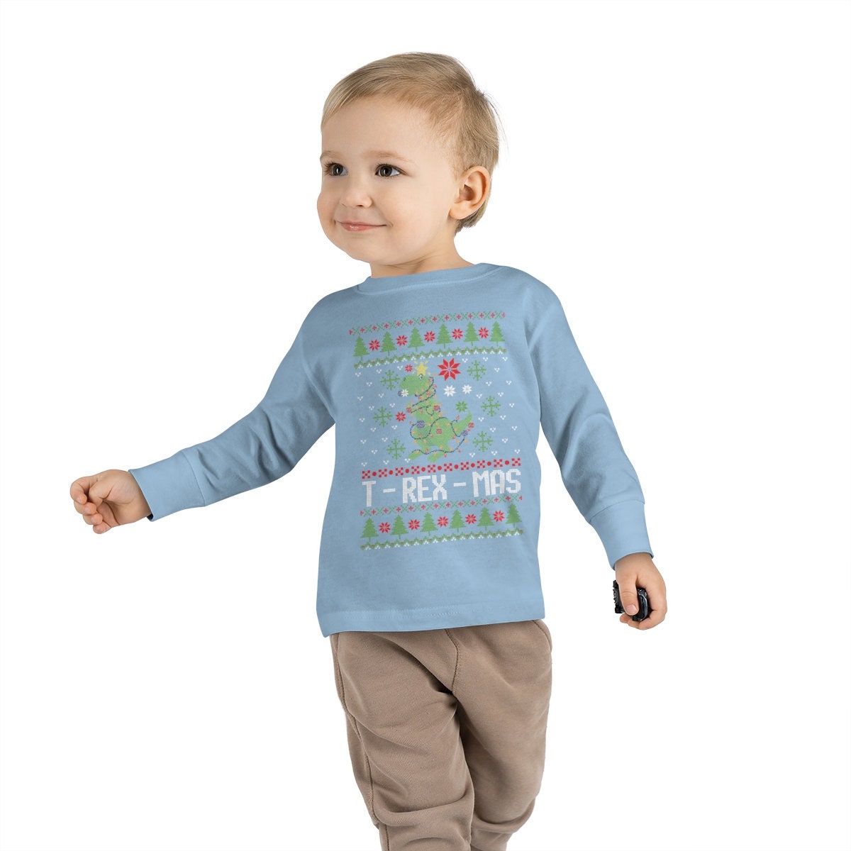 Ugly Christmas Toddler Long Sleeve Tee