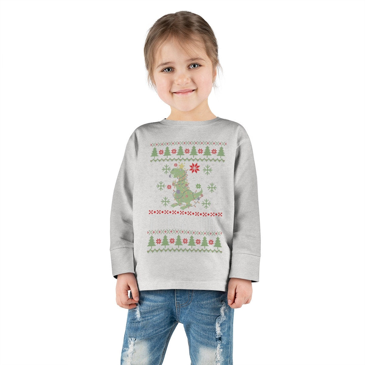 Ugly Christmas Toddler Long Sleeve Tee