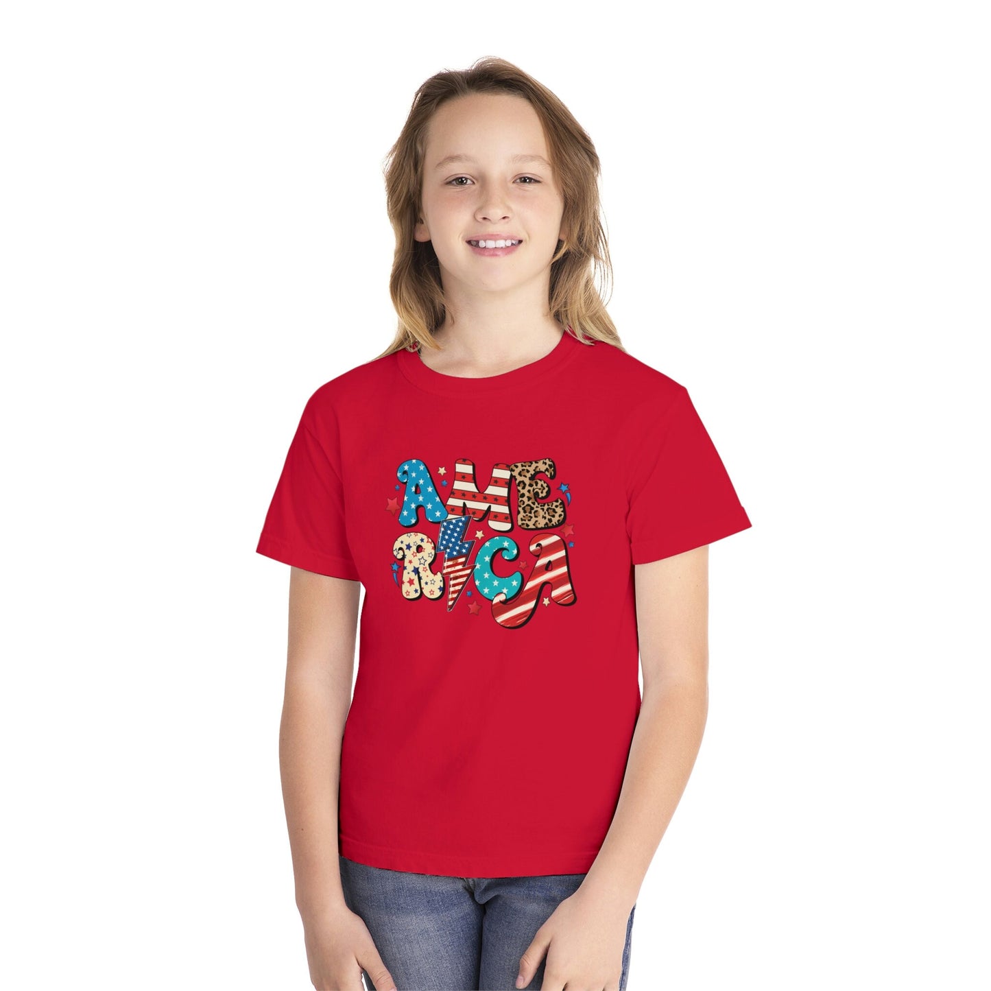 4th of July, Independence Day, Youth Midweight Tee