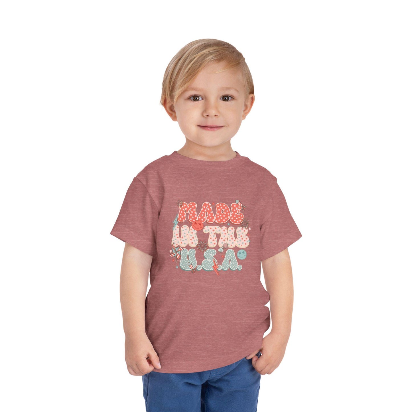 Independence day toddler tee, 4th of July toddler tee, Toddler Short Sleeve Tee