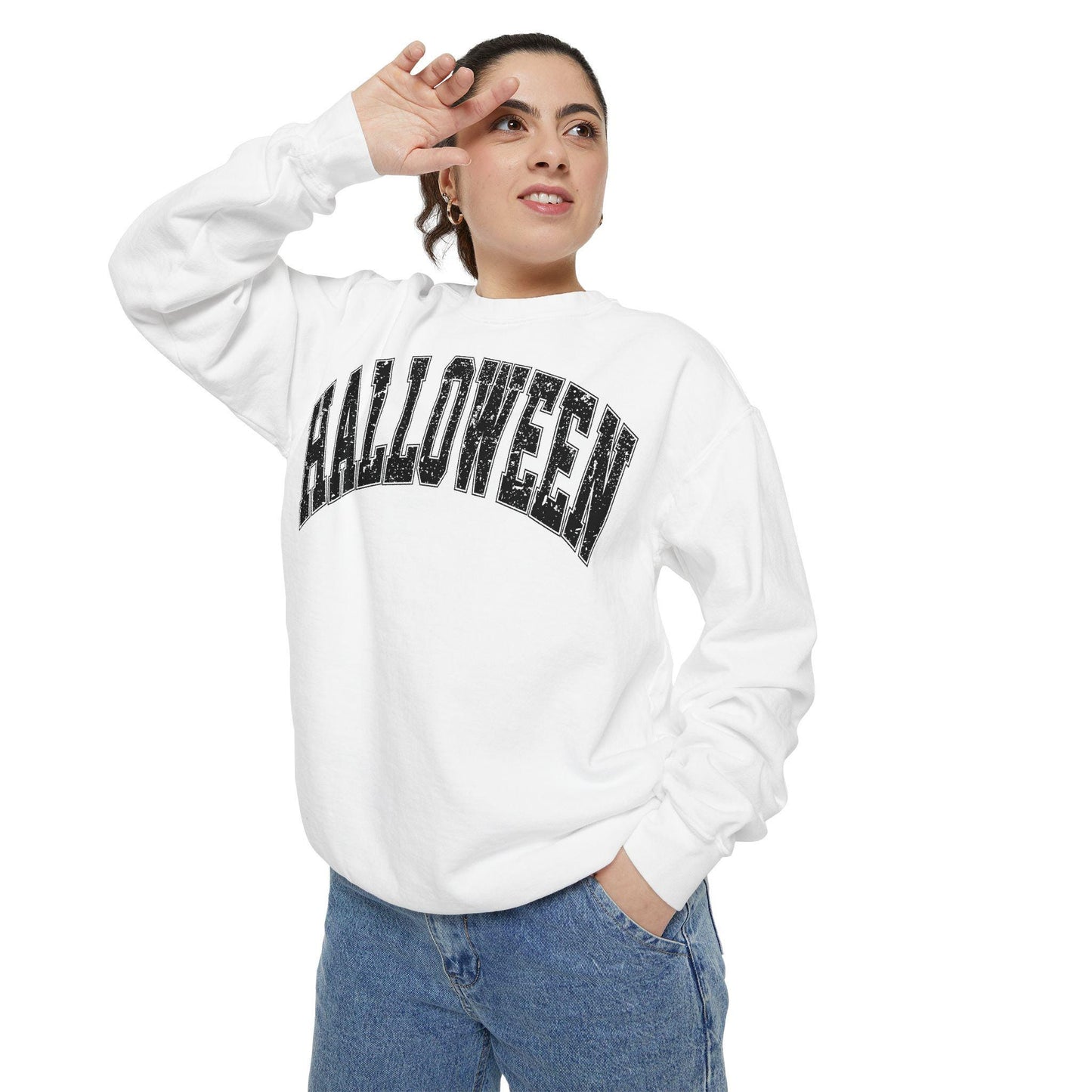Halloween University Sweatshirt, Funny Fall Crewneck