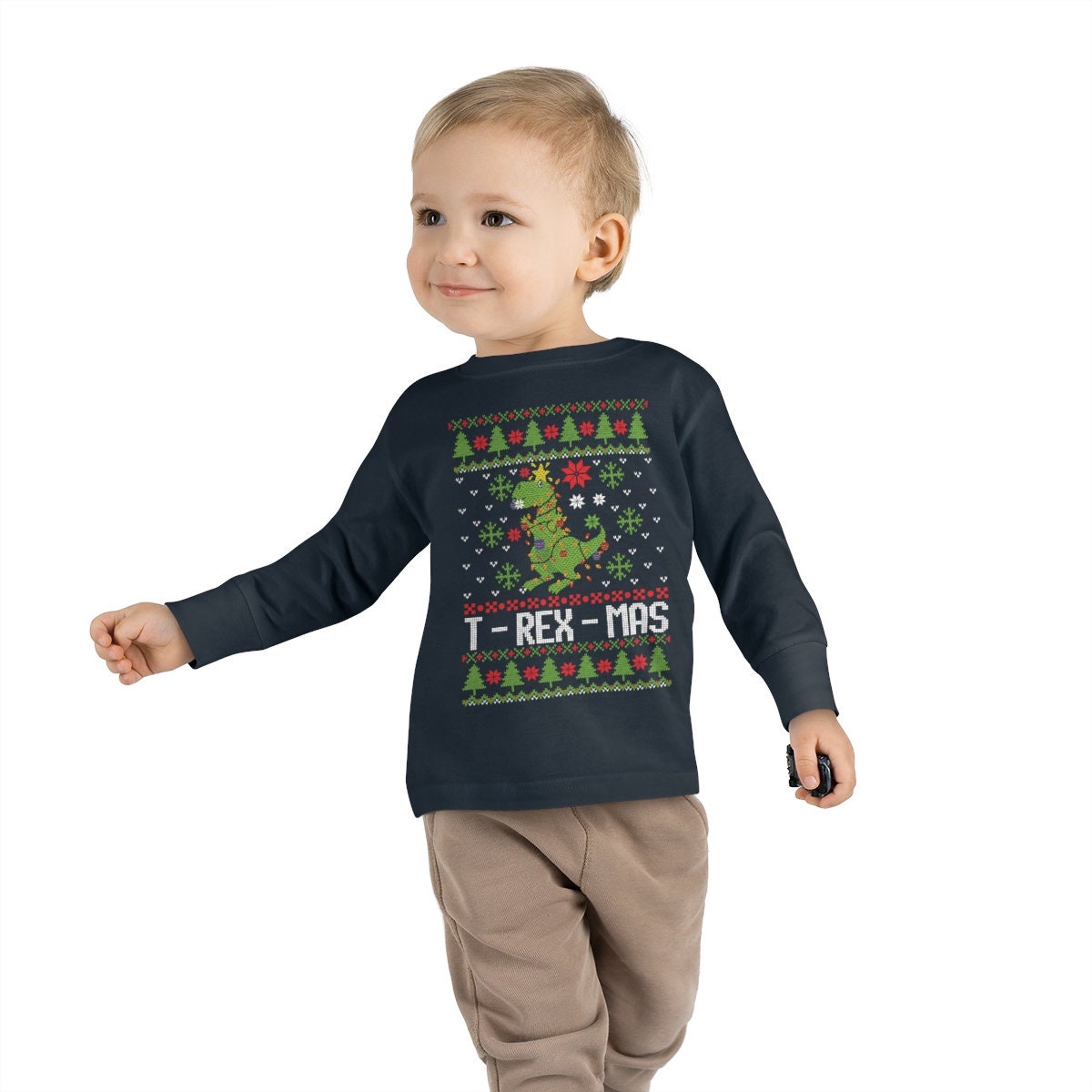 Ugly Christmas Toddler Long Sleeve Tee