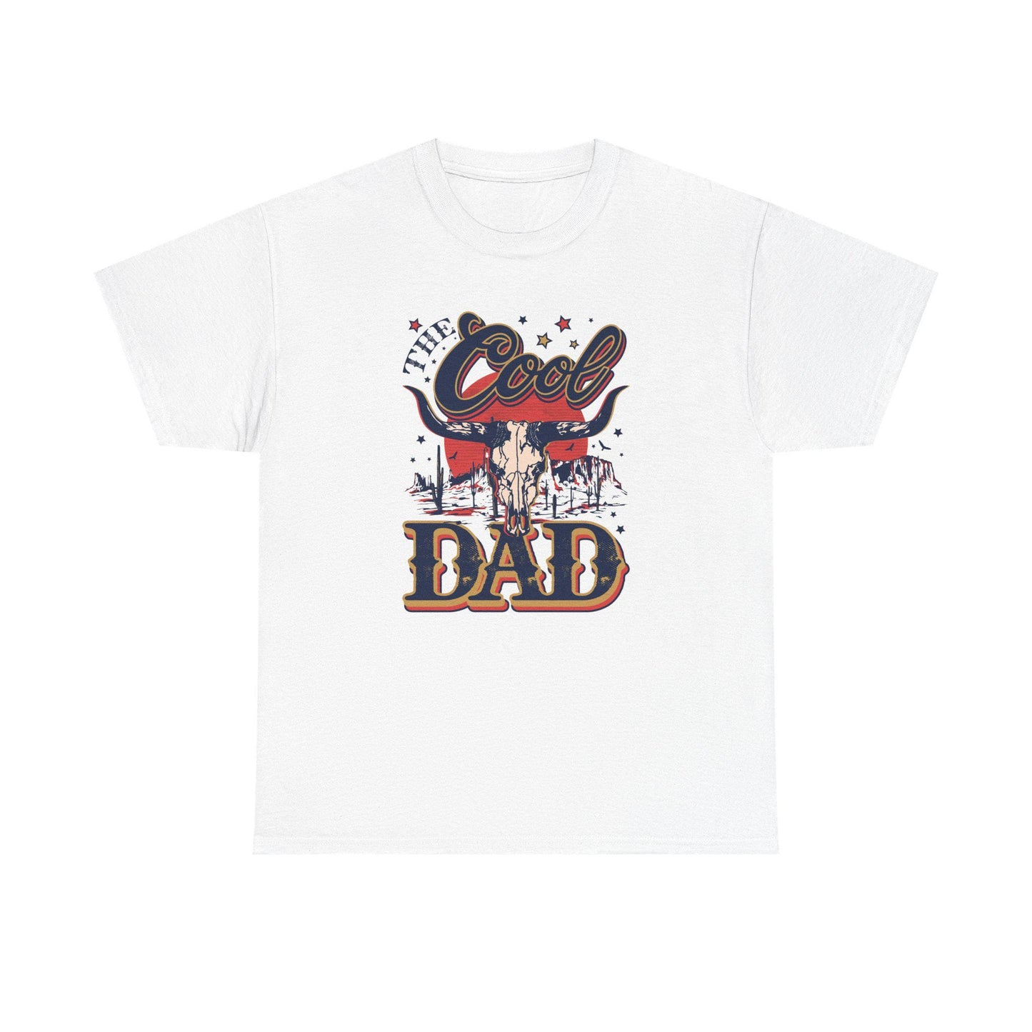 Cool Dad, Fathers Day Unisex Heavy Cotton Tee