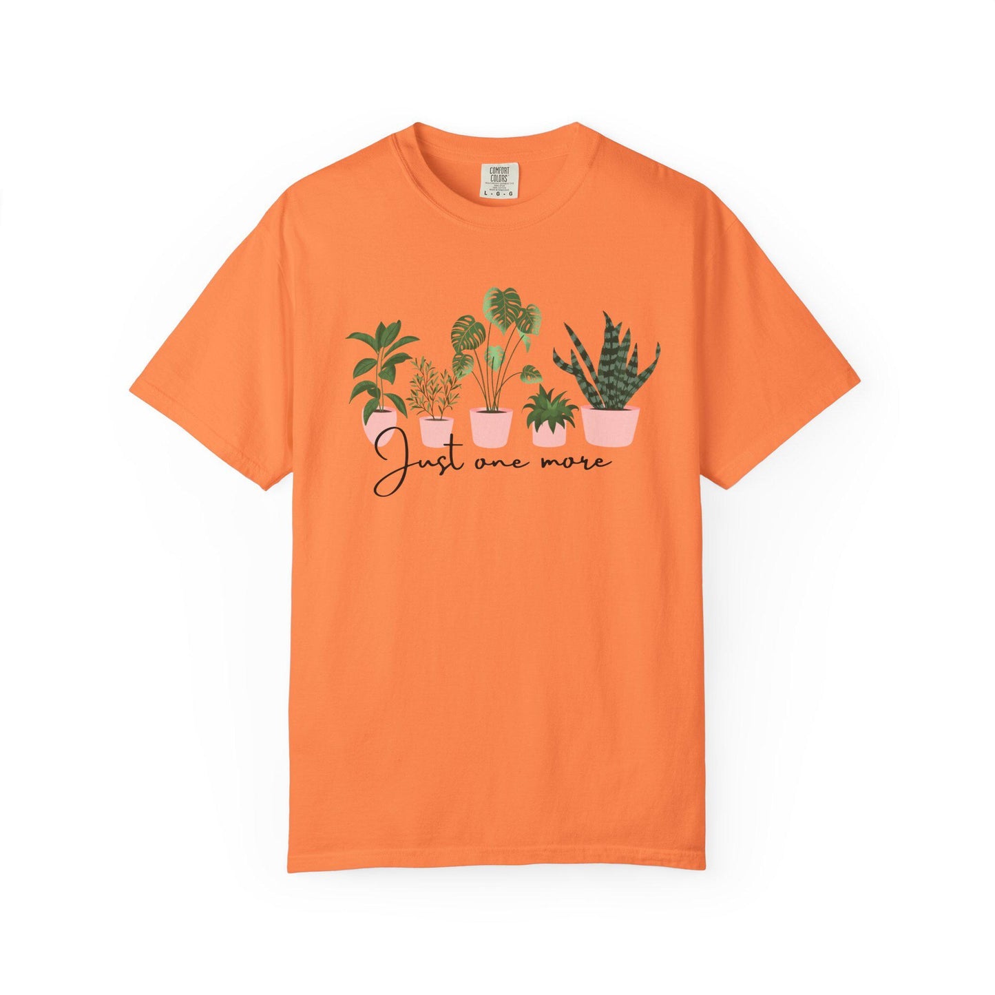 Plant Tshirt, Plant Lover Tee, Garden Lover, Unisex Garment-Dyed T-shirt