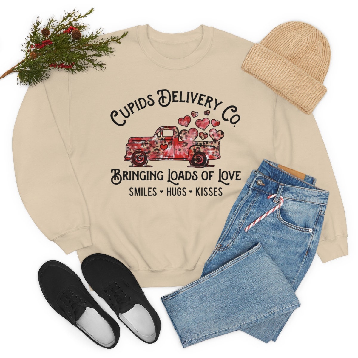 Valentine’s Day sweatshirt , Cupid, Unisex Heavy Blend Crewneck Sweatshirt